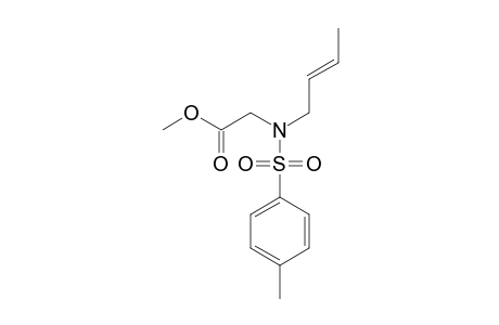 2-[[(E)-but-2-enyl]-(4-methylphenyl)sulfonylamino]acetic acid methyl ester