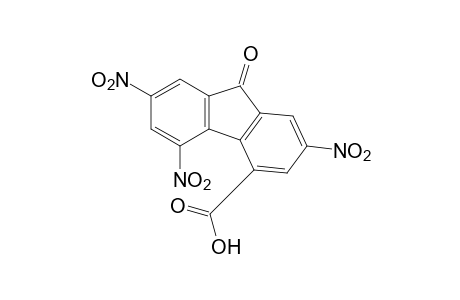 9-oxo-2,5,7-trinitrofluorene-4-carboxylic acid