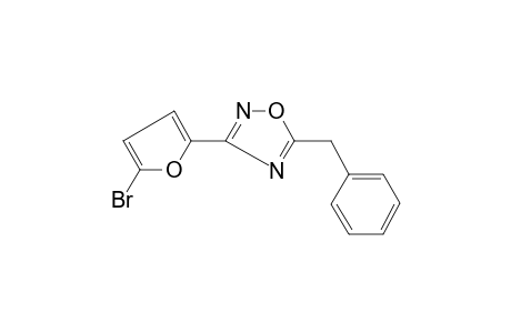 5-Benzyl-3-(5-bromofuran-2-yl)-1,2,4-oxadiazole