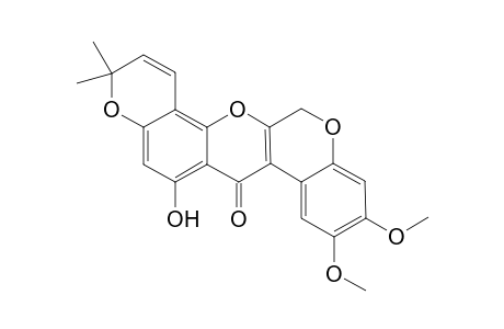 6a,12a-Dehydro-.alpha.-toxicarol