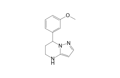 7-(3-Methoxyphenyl)-4,5,6,7-tetrahydropyrazolo[1,5-a]pyrimidine