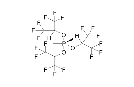 TRIS(ALPHA-HYDROHEXAFLUOROISOPROPOXY)DIMETHYLPHOSPHORANE