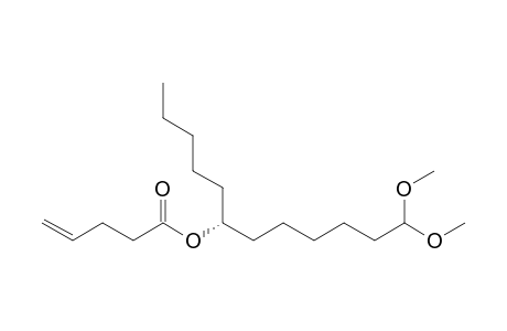 (6R)-12,12-Dimethoxy-6-dodecyl pent-4-enoate