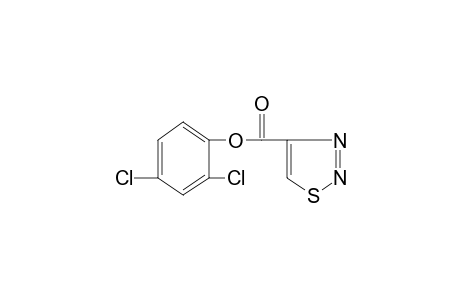 1,2,3-thiadiazole-4-carboxylic acid, 2,4-dichlorophenyl ester