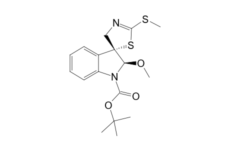 trans-(+/-)-1-(tert-butoxycarbonyl)spirobrassinol methyl ether