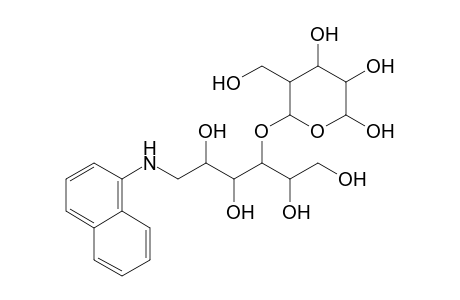 1-[(1-Deoxylactit-1-yl)amino]naphthalene