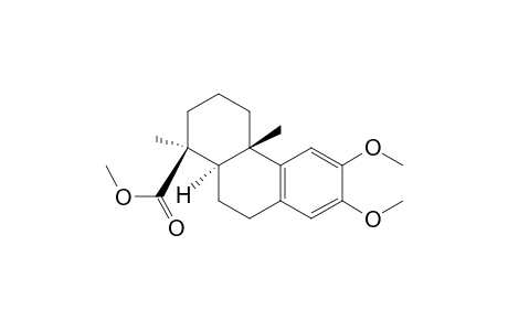 Methyl 12,13-dimethoxypodocarpa-8,11,13-trien-19-oate