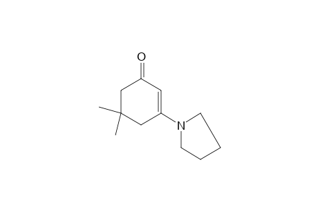 5,5-DIMETHYL-3-(1-PYRROLIDINYL)-2-CYCLOHEXEN-1-ON