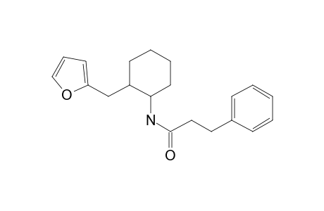 N-(2-Furan-2-ylmethyl-cyclohexyl)-3-phenyl-propionamide