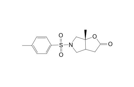 6a-methyl-5-(4-methylphenyl)sulfonyl-3,3a,4,6-tetrahydrofuro[2,3-c]pyrrol-2-one