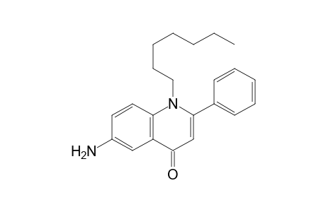 6-Amino-1-heptyl-2-phenylquinolin-4(1H)-one