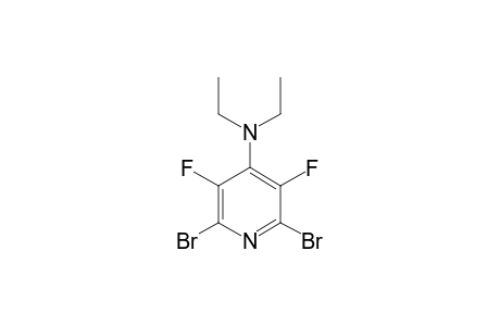 2,6-DIBROMO-4-DIETHYLAMINO-3,5-DIFLUOROPYRIDINE