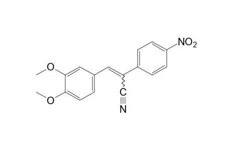 3-(3,4-Dimethoxyphenyl)-2-(p-nitrophenyl)acrylonitrile