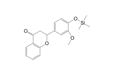 4'-(Trimethylsilyl)oxy-3'-methoxyflavanone