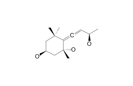 ANNUIONONE-G;(3R,5R,7R)-3,5-DIHYDROXY-5,6-DIHYDRO-6,7-DEHYDRO-BETA-IONOL