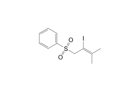 (2-iodanyl-3-methyl-but-2-enyl)sulfonylbenzene