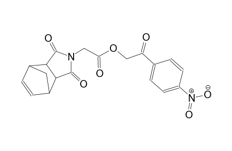 2-(4-nitrophenyl)-2-oxoethyl 2-(1,3-dioxo-3a,4,7,7a-tetrahydro-1H-4,7-methanoisoindol-2(3H)-yl)acetate