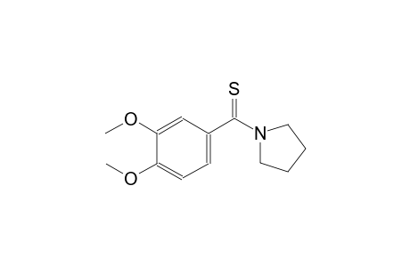 1-(3,4-dimethoxybenzothioyl)pyrrolidine