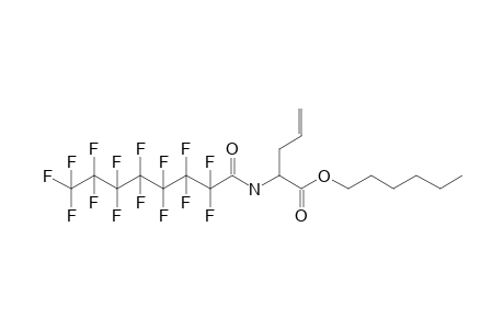 D-Allylglycine, N-pentadecafluoroocranoyl-, hexyl ester