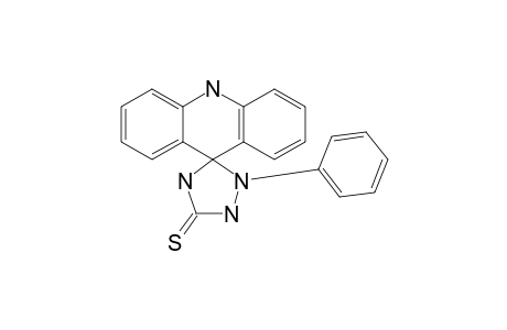 1'-PHENYL-SPIRO-[DIHYDROACRIDINYL-9(10H)-5'-1',2',4'-TRIAZOLIDINE]-3'-THIONE