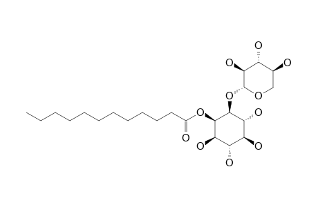 LANCEOLITOL_A1;D-MY-INOSITOL-2-O-DODECANOYL-1-O-BETA-D-XYLOPYRANOSIDE