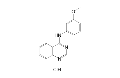 4-(m-anisidino)quinazoline, monohydrochloride