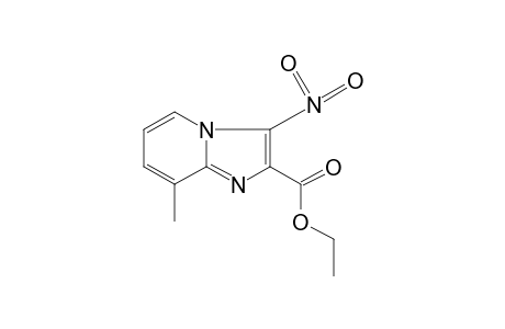 8-methyl-3-nitroimidazol[1,2-a]pyridine-2-carboxylic acid, ethyl ester