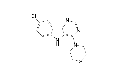 4-(8-Chloranyl-5H-pyrimido[5,4-b]indol-4-yl)thiomorpholine