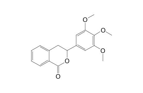 (dl)-3-(3',4',5'-Trimethoxyphenyl)-3,4-dihydroisocoumarin