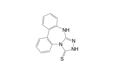 1,2,4-Triazolo[4,3-a]-13H-(4,5)(6,7)-dibenzo[1,3]diazepine-3(2H)-thione