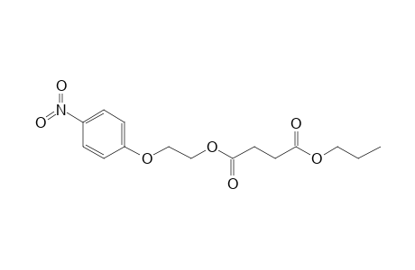 Succinic acid, 2-(4-nitrophenoxy)ethyl propyl ester