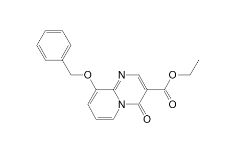 3-ETHOXYCARBONYL-9-BENZYLOXYPYRIDO-[1,2-A]-PYRIMIDIN-4-ONE