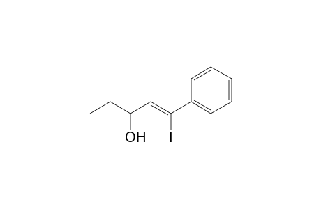 1-Iodo-1-phenylpent-1-en-3-ol