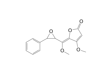 (5E)-4-methoxy-5-[methoxy-(3-phenyl-2-oxiranyl)methylidene]-2-furanone