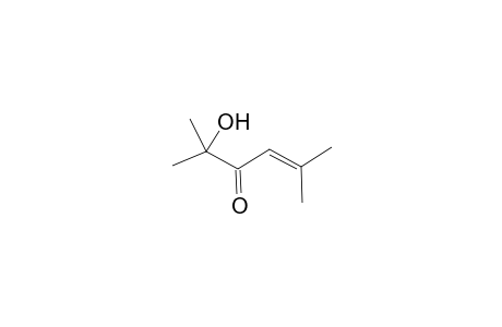 2,5-Dimethyl-2-hydroxy-4-hexen-3-one