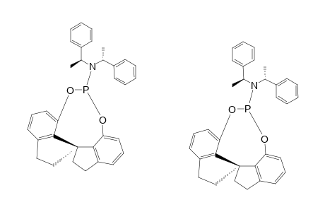 N-DI-[(R)-1-PHENYLETHYL]-[(S)-1,1'-SPIROBIINDANE-7,7'-DIYL]-PHOSPHORAMIDITE