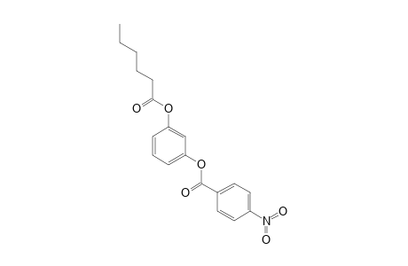 1,3-Benzenediol, o-hexanoyl-o'-4-nitrobenzoyl-