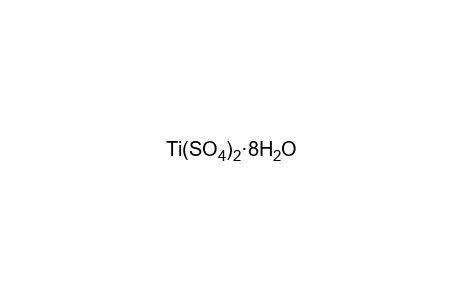 titanium sulfate, octahydrate