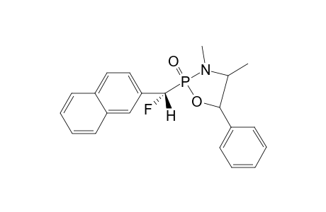 2-[(1S)-Fluoro(2-naphthyl)methyl]-3,4-dimethyl-2-oxo-5-phenyl-1,3,2.lambda.(5)-oxazaphospholidine