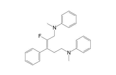 (Z)-2-fluoro-N1,N5-dimethyl-N1,N5,3-triphenylpent-2-ene-1,5-diamine