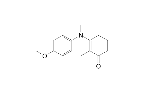 2-METHYL-3-(N-METHYL-4'-METHOXYANILINO)-CYCLOHEX-2-EN-1-ONE