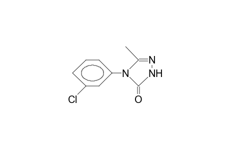 .DELTA.2-1,2,4-Triazolin-5-one, 4-(m-chlorophenyl)-3-methyl-