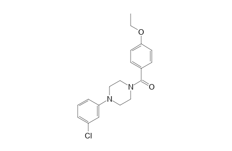 1-(3-Chlorophenyl)-4-(4-ethoxybenzoyl)piperazine