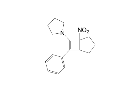 1-(5-Nitro-7-phenylbicyclo[3.2.0]hept-6-en-6-yl)pyrrolidine