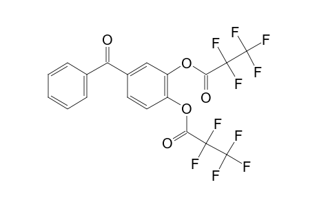 3,4-Dihydroxybenzophenone, bis(pentafluoropropionate)