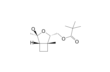 [(1S,2S,4S,5R)-2,5-dimethyl-2-oxidanyl-3-oxabicyclo[3.2.0]heptan-4-yl]methyl 2,2-dimethylpropanoate