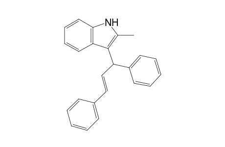 (E)-3-(1,3-diphenylallyl)-2-methyl-1H-indole