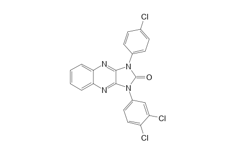 1-(4-Chlorophenyl)-3-(3,4-dichlorophenyl)-1H-imidazo[4,5-b]quinoxalin-2(3H)-one