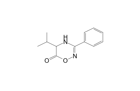 5-Isopropyl-3-phenyl-4,5-dihydro[1,2,4]oxadiazin-6-one