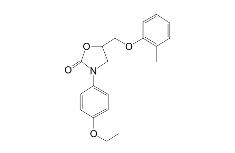 3-(p-Ethoxyphenyl)-5-(o-tolyloxymethyl)-2-oxazolidone